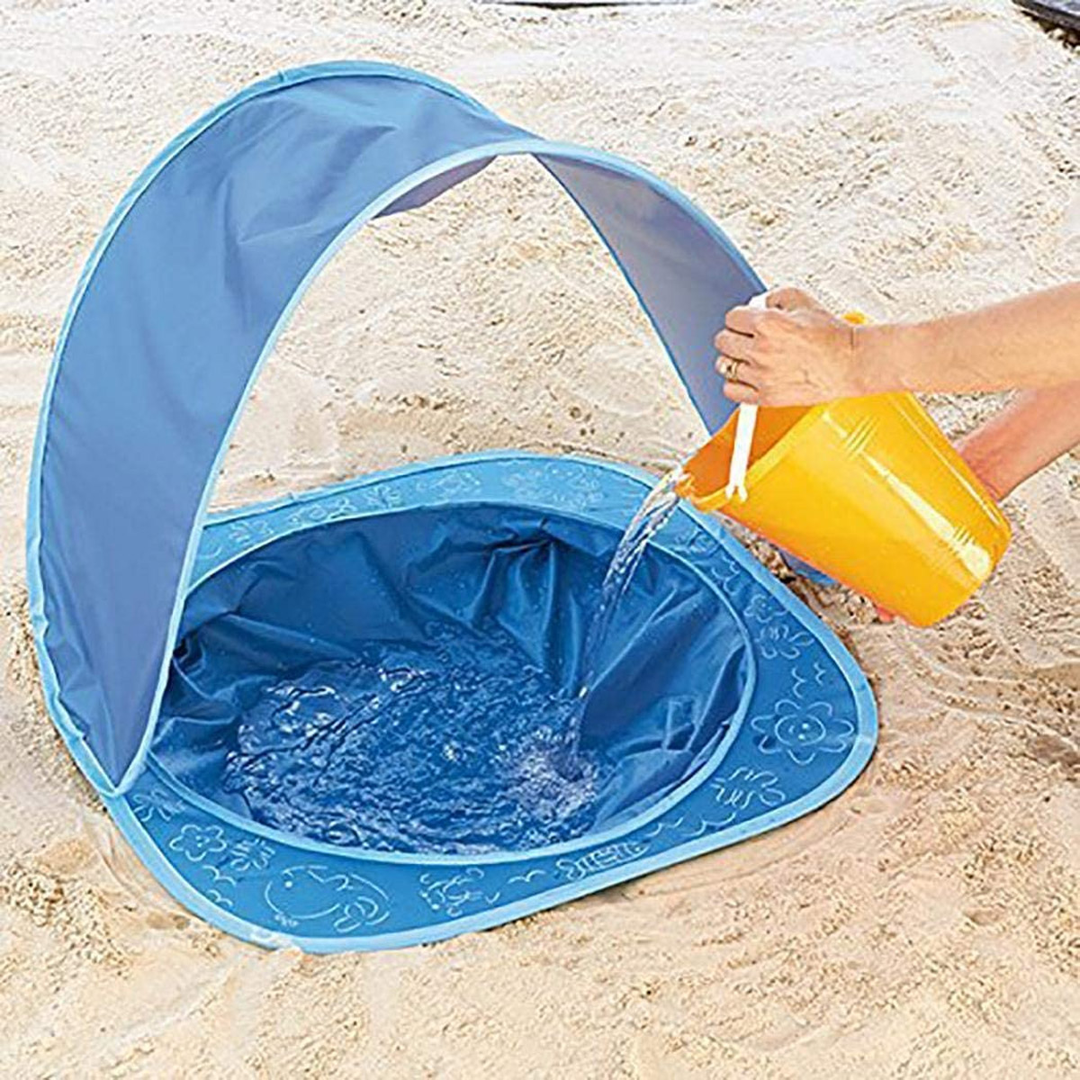 Tiny Portable Baby Pool Beach Tent