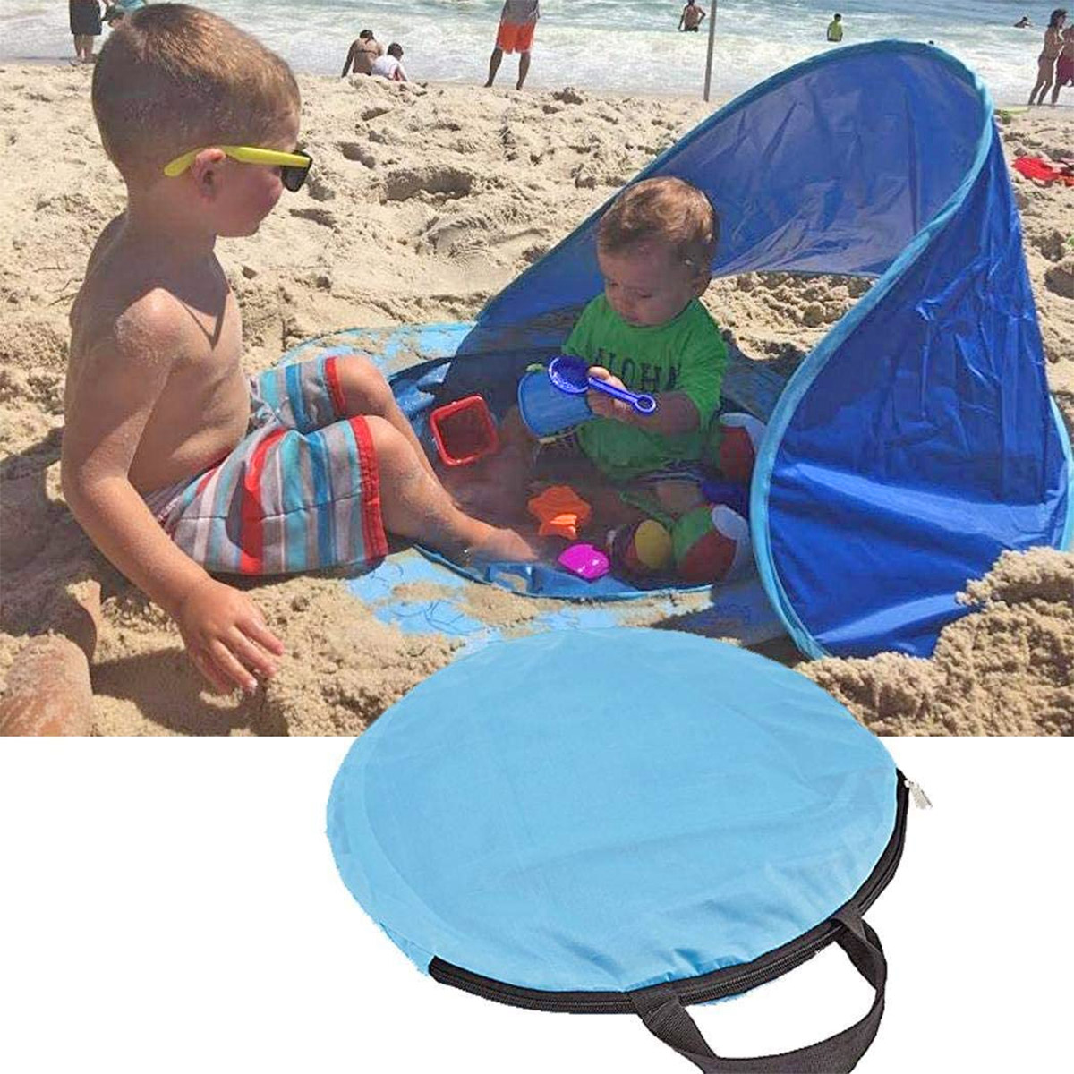 Tiny Portable Baby Pool Beach Tent