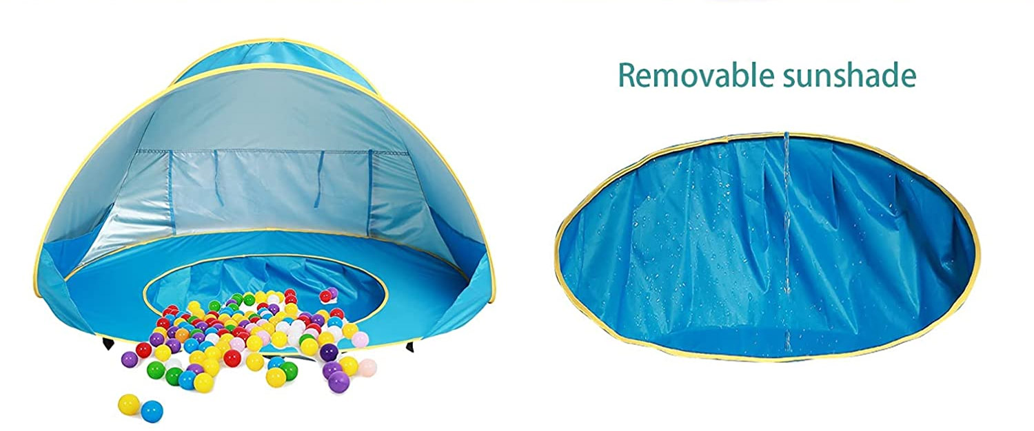 Tiny Portable Baby Pool Beach Tent