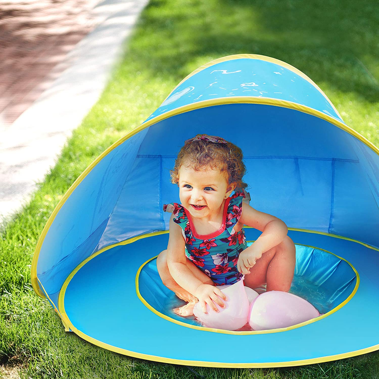 Tiny Portable Baby Pool Beach Tent