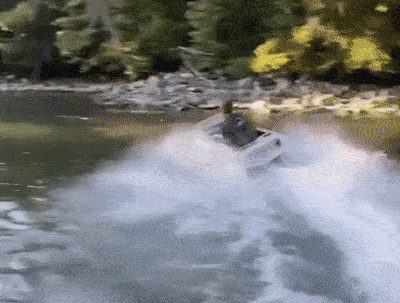 Tiny One Person Speed Boat - Micro jet boat