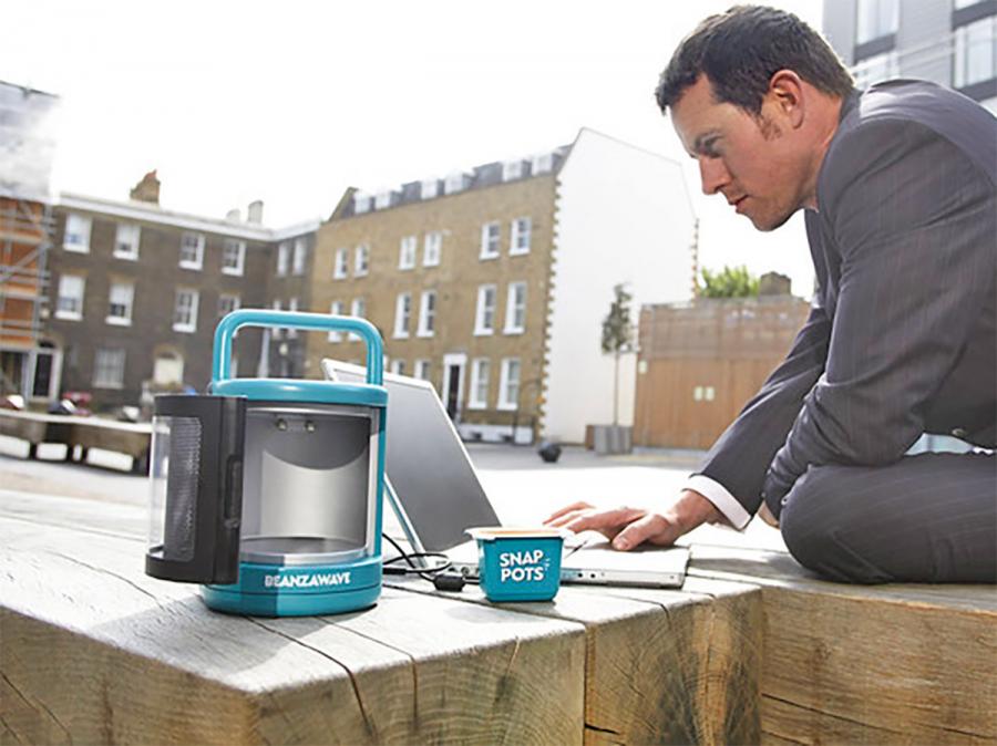 Tiny USB-Powered Microwave For Your Desk - Heinz Mini portable microwave