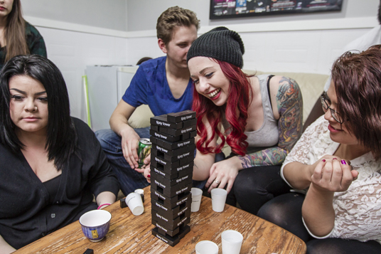Tipsy Tower Jenga Drinking Game