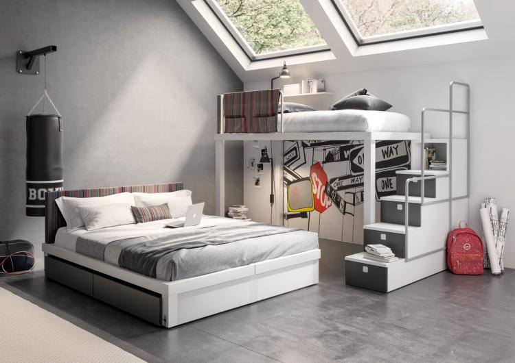 Amazing Modern Loft Designs - Incredible Custom Bedroom Loft Configurations