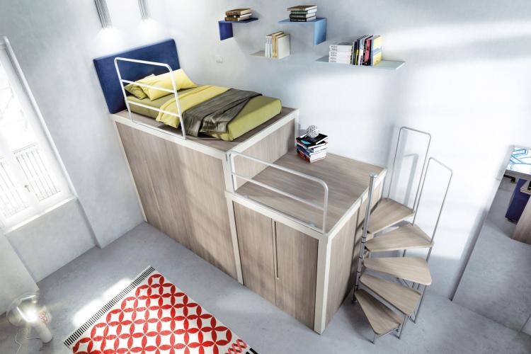 Amazing Modern Loft Designs - Incredible Custom Bedroom Loft Configurations