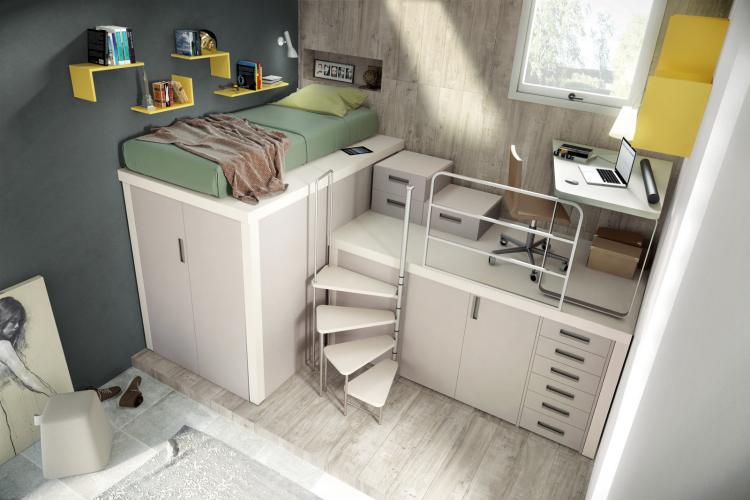 Amazing Modern Loft Designs - Incredible Custom Bedroom Loft Configurations