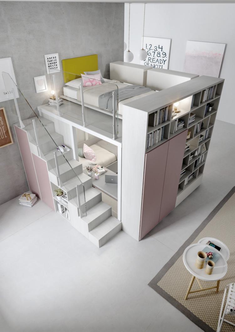 Amazing Modern Loft Designs - Incredible Custom Bedroom Loft Configurations