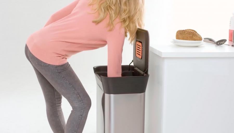 Joseph Joseph Titan Smart Trash Bin Lets You Easily Compact Your Garbage