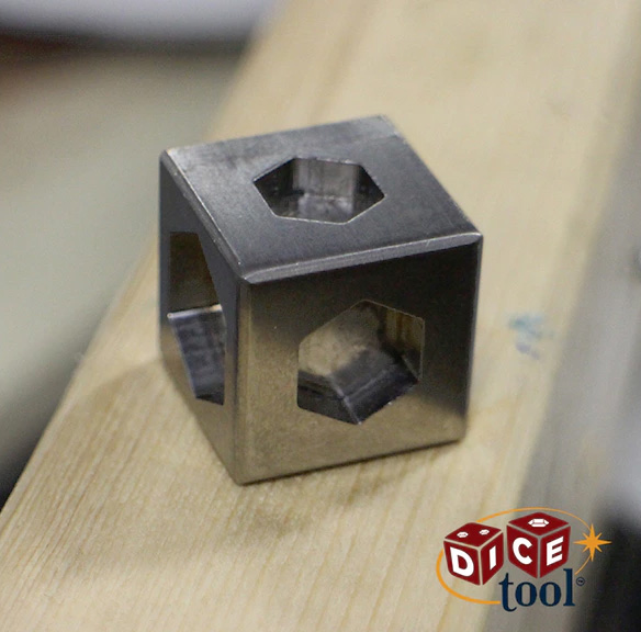 Dice Tool Cube Shaped Multi-tool