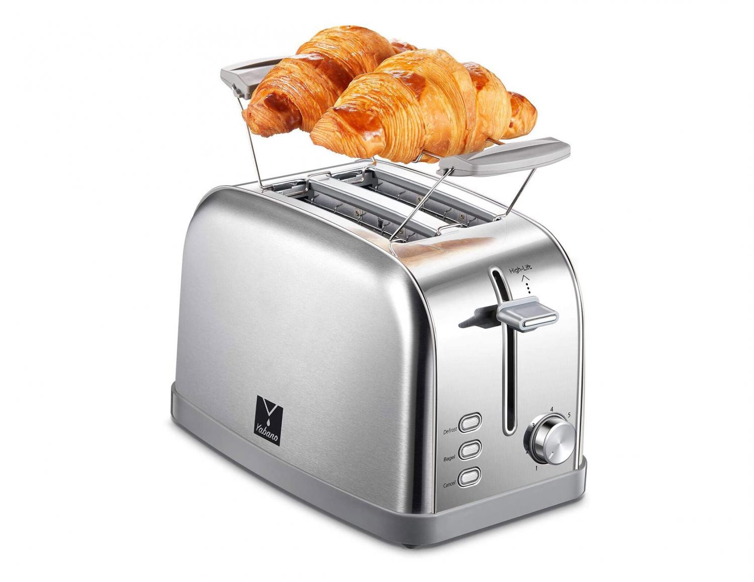 Toaster With Warming Rack - Pastry warming toaster