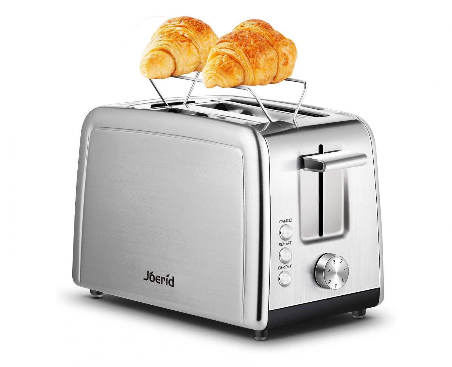 Toaster With Warming Rack - Pastry warming toaster