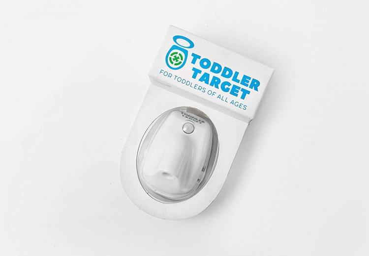 Toddler Target Toilet Light Helps Potty Train - Projected target shape potty trainer