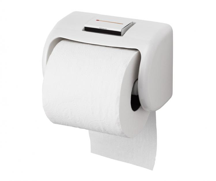 Toilet Paper Dispenser With Matchbox Holder