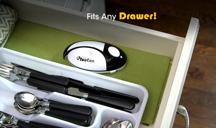 Toucan: Electric Hands-Free Can Opener - Easiest Can Opener Gadget