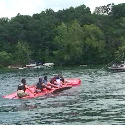 towboggan towable water mat