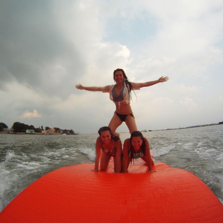 towboggan towable water mat