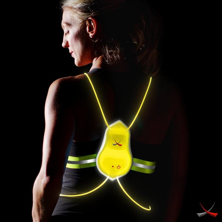 Tracer 360 - Illuminated Running Vest - Light-up bicycling vest