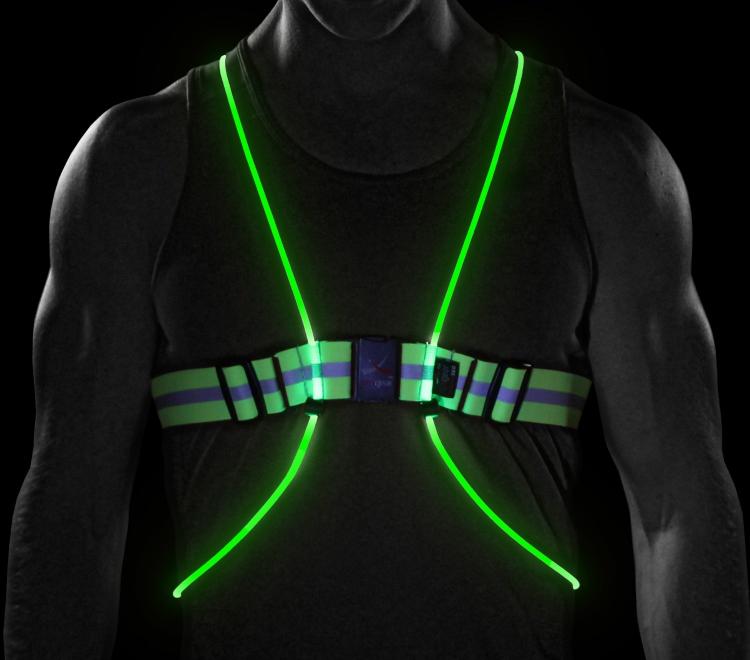 Tracer 360 - Illuminated Running Vest - Light-up bicycling vest