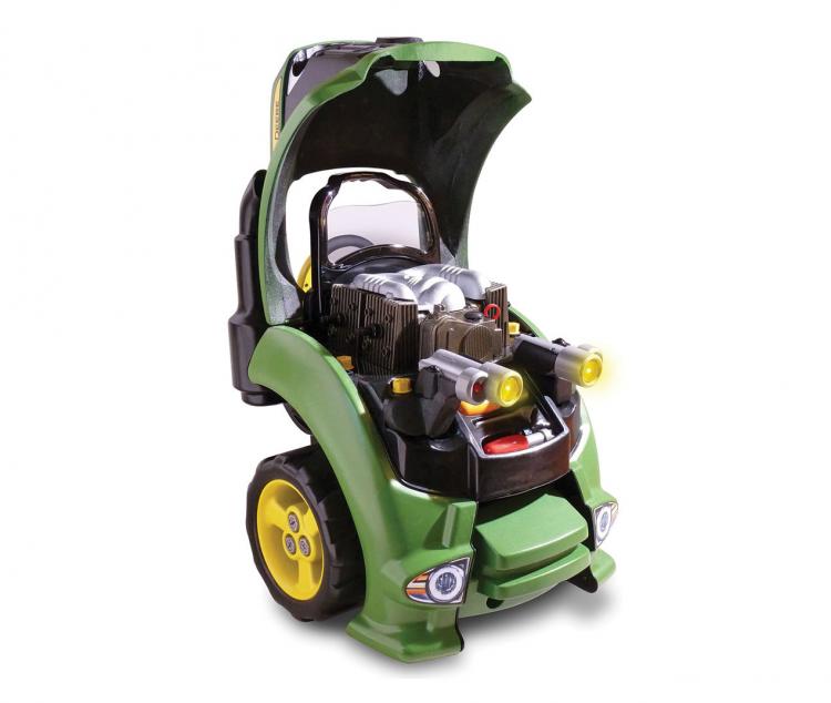 Kids Play Tractor Engine Repair Set - John Deere Play tractor repair toy