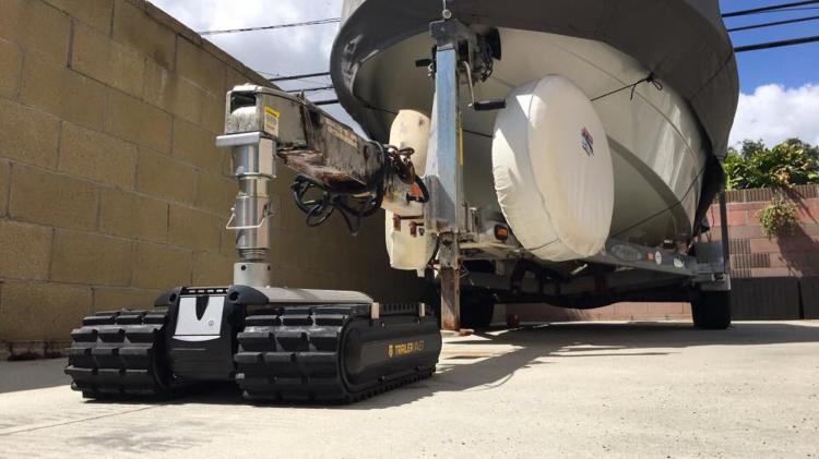 Trailer Valet RVR - Remote Control Trailer moving robot easily moves trailers and large boats