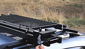 Trailnest Rooftop Car Hammock - Hammock attaches to top of SUV Truck