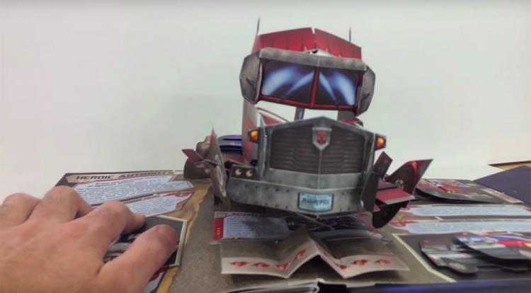 Transformers Pop-Up Book