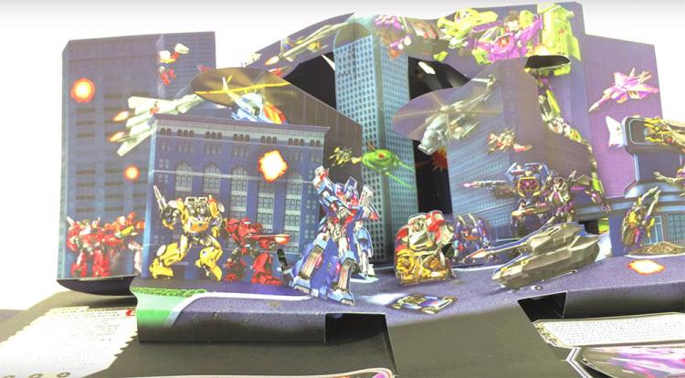 Transformers Pop-Up Book
