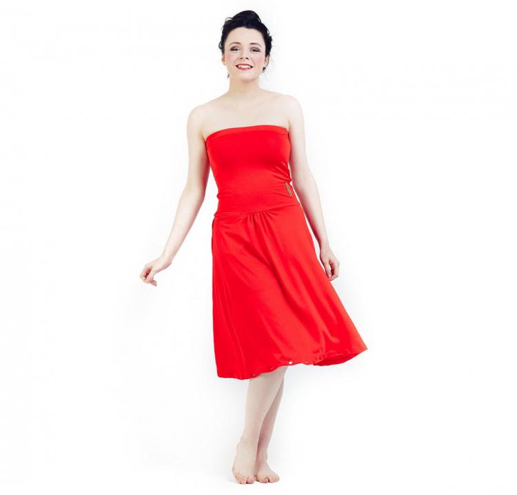 Ultimate Travel Dress - Unique Transforming Dress can be worn in 8 different outfits - Dress, skirt, top, and pants travel dress
