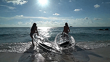 Transparent Kayak - See-Through Canoe