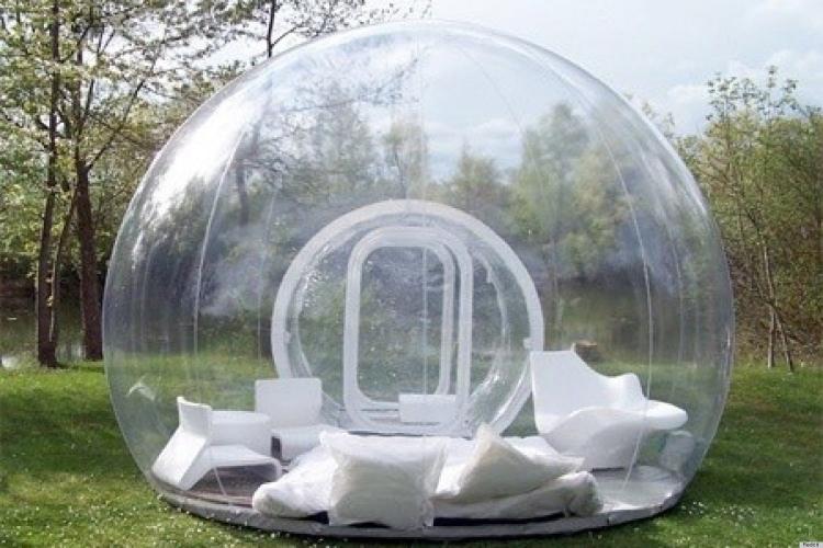 Bubble Tent - Transparent Bubble Tent Lets You Fall Asleep Under The Stars