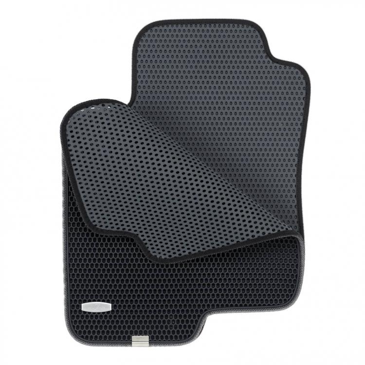 TrapMats - Dual Layered Honeycomb Design Car Floor Mats - Honeycomb floor mats hide dirt - super easy to clean