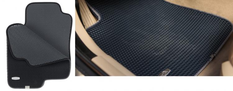 TrapMats - Dual Layered Honeycomb Design Car Floor Mats - Honeycomb floor mats hide dirt - super easy to clean