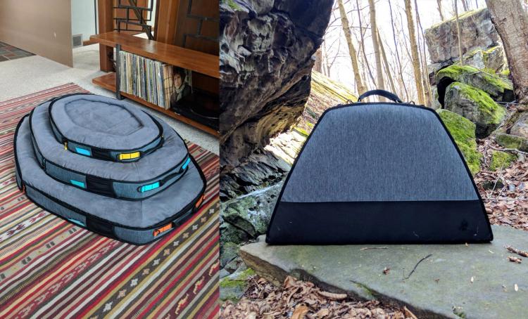 Spruce Pup Travel Dog Bed Folds In Half - Best camping dog bed