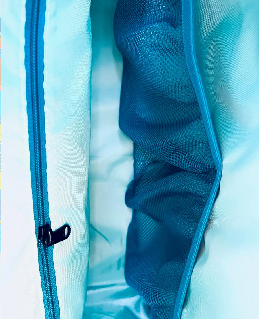 Travel Duffel Bag With 4 Separated Zipper Compartments - Best family travel duffel bag
