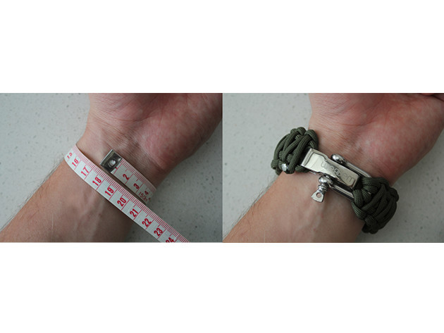 Traveler Paracord Emergency Watch