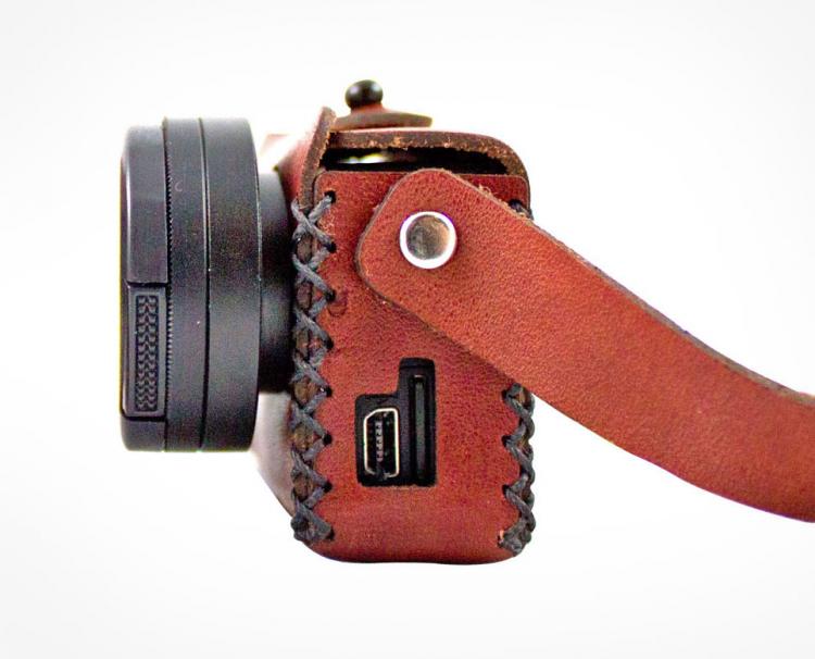 Travlr Vintage Leather GoPro Case