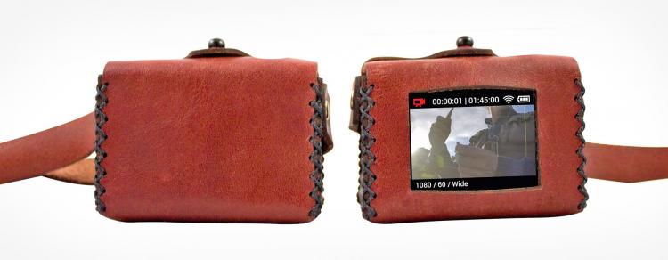 Travlr Vintage Leather GoPro Case