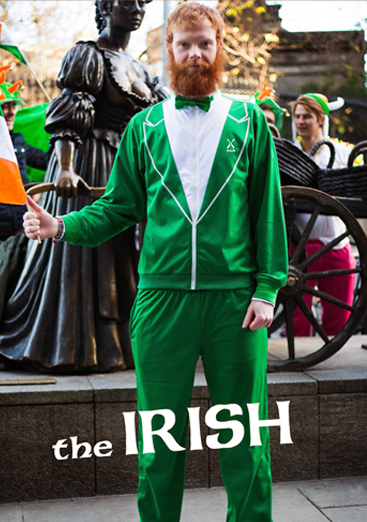 Traxedo Track Suit Tuxedo - Irish