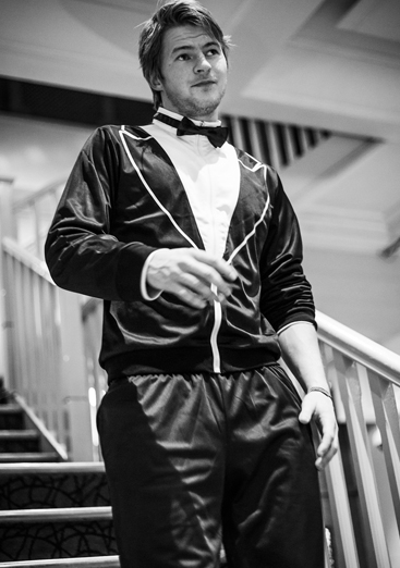 Traxedo Track Suit Tuxedo - Black