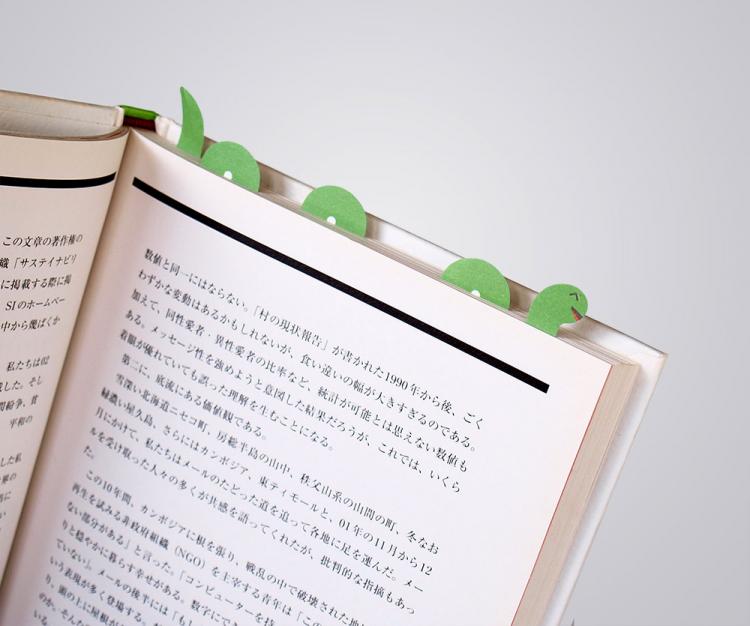 3D Sticky Book Page Markers - Loch Ness Monster
