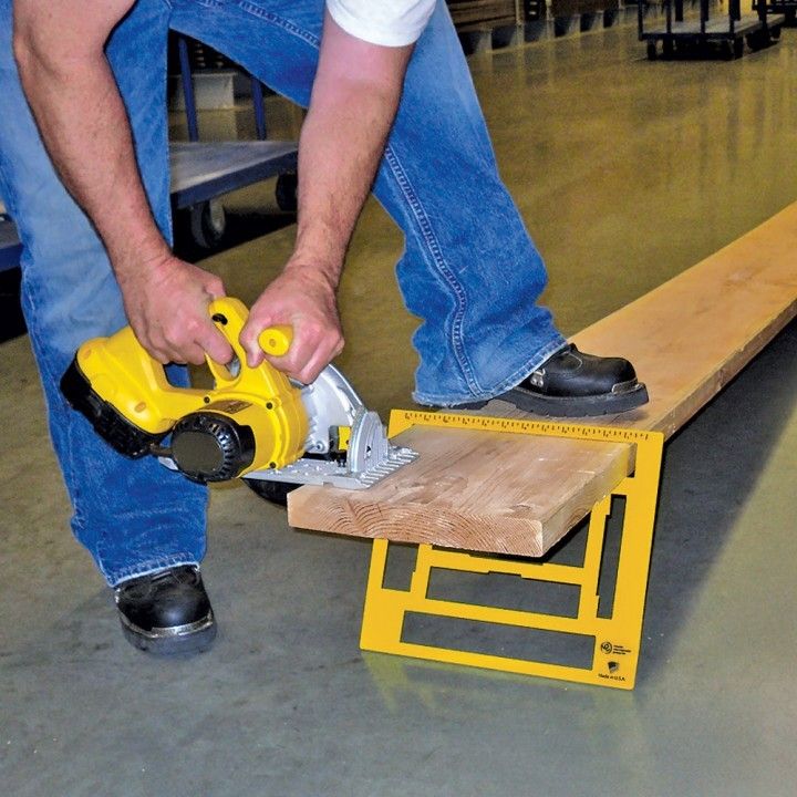 Tri-Vise Lumber Lok - Mini Sawhorse holds lumber off the ground for easy cutting