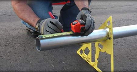 Tri-Vise Lumber Lok - Mini Sawhorse holds lumber off the ground for easy cutting