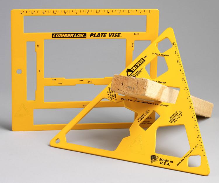 Tri-Vise Lumber Lok - Mini Sawhorse holds lumber off the ground for easy cutting