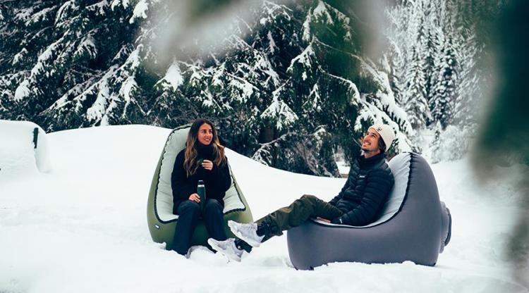 Trono Quick Inflate Chair - Best Travel inflatable chair inflates in just 3 seconds