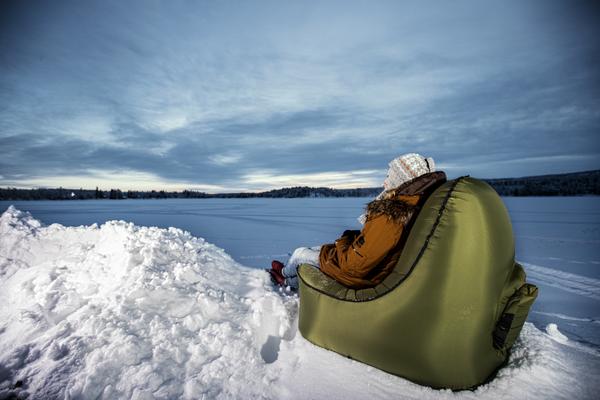 Trono Quick Inflate Chair - Best Travel inflatable chair inflates in just 3 seconds