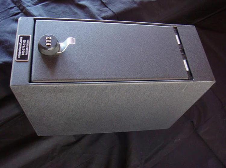 Truck Console Vault Safe For Holding Hand Guns