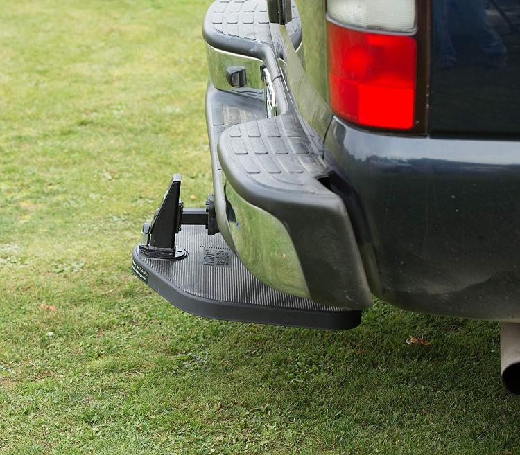 Twistep Truck Hitch Dog Step - Folding car hitch dog stepper