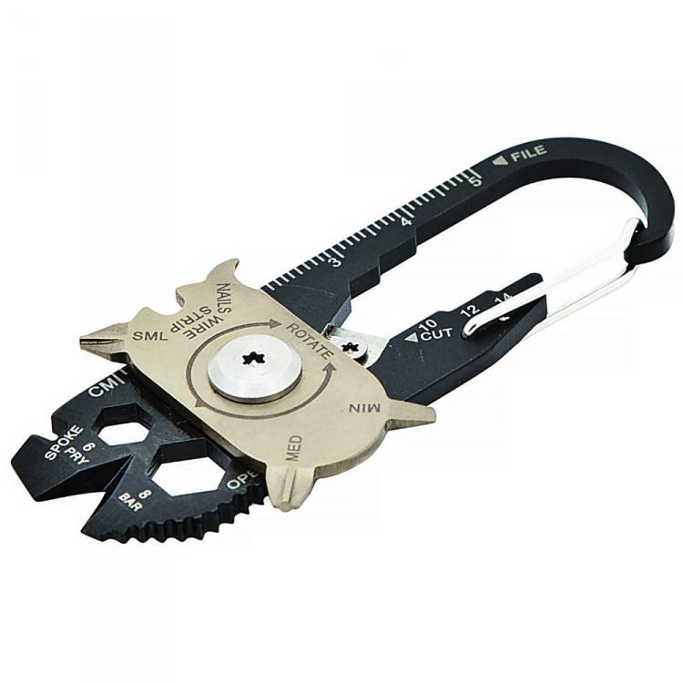 True Utility Fixr Multi-Tool - Unique Spinning Multi-Tool Has 20 Tools in 1