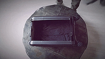Trunkster Smart Luggage With Roll Top Door - GIF
