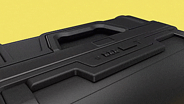 Trunkster Smart Luggage With Roll Top Door - GIF